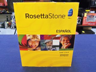 Rosetta Stone Spanish (Latin America) Level 1 3 Set