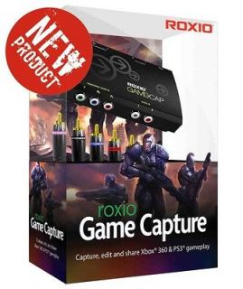 ROXIO GAME CAPTURE CARD GAMEPLAY RECORD VIDEO GAMING HD PVR FOR 