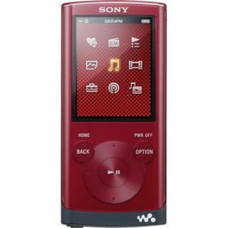 Sony Digital Music mp3 Player Radio Red NWZE353RED