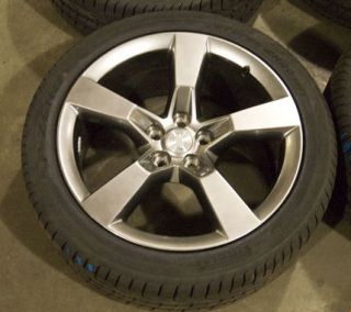   2012 Camaro SS Factory OEM Take Off 20 Midnight Silver Wheel/Tire