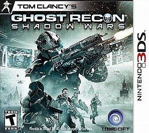 TOM CLANCYS GHOST RECON SHADOW WARS COMPLETE NINTENDO 3DS GAME XL