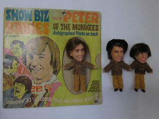 Davy Jones The Monkees Peter Mike Vintage 1967 3 Mod Kiddle Fashion 