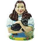 WIZARD OF OZ Dorothy and Toto Ceramic COOKIE JAR