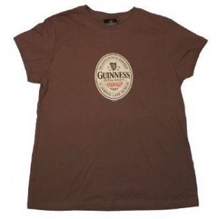 New Authentic Guinness Extra Stout Juniors Brown T Shirt