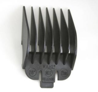Wahl Black Clipper Comb/Guard attachment No7 22mm