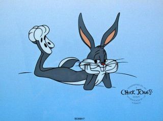 Warner Bros Original Animation Art Sericel Cel Bugs Bunny Whats Up 