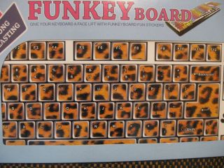 FUNKEY Board Designed Computer/Lapto​p Keyboard Stickers/Decal​s 