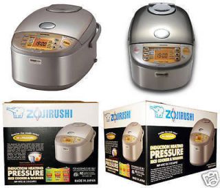 Zojirushi Induction Heating Pressure Cooker NP HTC18 10 Cup Free GIFT