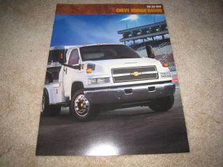 2003 Chevrolet Kodiak C4500 heavy truck sales brochure dealer catalog