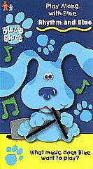 Blues Clues   Rhythm and Blue (VHS, 1999) GC