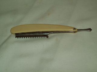 Antique Straight Razor Hair Trimmer Durham Duplex Bakelite handle 1907 