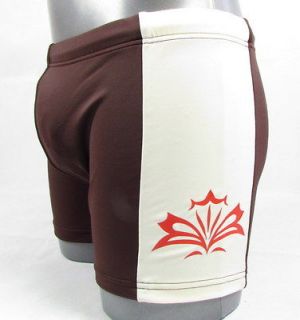 JOOP Beach Relax mens logo swim trunks boxer shorts retro (brown 