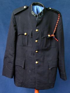 British Army Old No1 Dress Blue Jacket With Odd Collar Patches