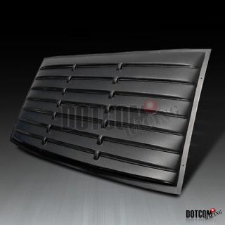 2005 2009 FORD MUSTANG VINTAGE REAR WINDOW LOUVER (Fits: 2006 Mustang 