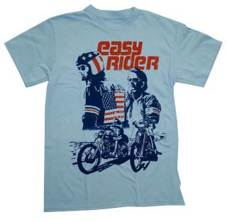 Easy Rider Fade Out Title Classic Movie Adult T Shirt Tee