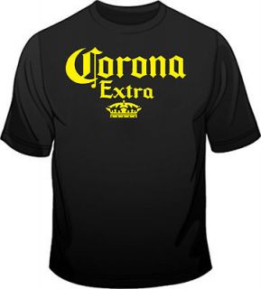Beer, Bar Staff, Club Promo, Corona Extra, Black T Shirt, XL