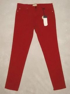 Sanctuary SKINNY JEANS Womens Rusty Red NWT