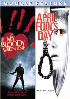 My Bloody Valentine/ April Fools Day (DVD, 2008) used, good condition