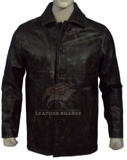 Supernatural Dean Winchester distressed leather jacket