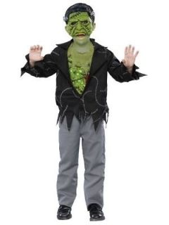 Kids Light Up Frankenstein Costume & Mask