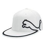    PUMA Rickie Fowler Monoline Fitted WHITE/BLACK Golf Hat S/M (HE44