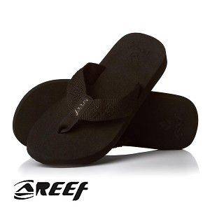 Reef Sandy Womens Flip Flops   Black