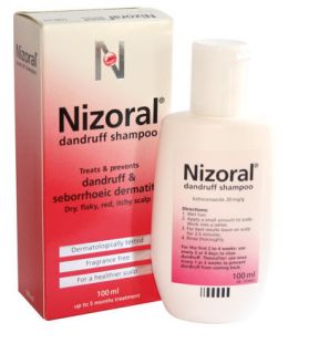 Nizoral Anti Dandruff Shampoo Fragrance Free (100ml) 2%