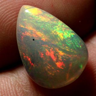 3CT 100% Natural Ethiopian Opal Play Of Color Cab SOL3653