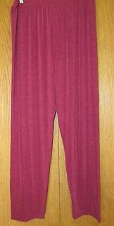 EUC SLINKY TRAVEL KNIT PANTS BY VIC VOGUE INTERNATIONAL COLLECTION 