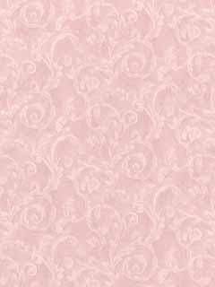 WALLPAPER SAMPLE Shabby Pink Leaf Scroll Victorian