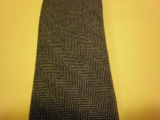 BRUNELLO CUCINELLI MENS GRAY SLIM TIE NEW WITH TAG WOOLCASHMERE