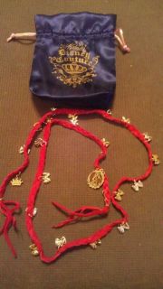   Couture Sleeping Beauty Red Wrap Bracelet/ with Pouch by Kidada Jones