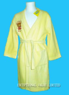  SPONGEBOB SQUAREPANTS DRESSING GOWN/ROBE AGE 5 6 YRS EX STORE OFFICIAL