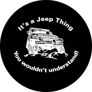   ™→Its a Jeep Thing Spare Tire Covers for Jeeps or RVs