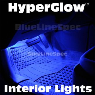 Blue LED Interior Lights 5050 SMD Neon Glow Lighting Dash Seat Vent f