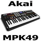 Akai MPK49 MPK 49 Professional USB MIDI Keyboard Controller with MPC 
