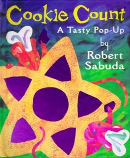 Cookie Count A Tasty Pop up by Robert Sabuda 1997, Novelty Book