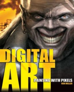 Digital Art Painting with Pixels by Ron Miller 2008, Hardcover