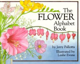 The Flower Alphabet Book by Jerry Pallotta 1989, Paperback