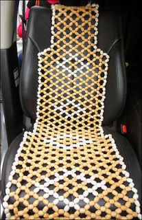Universal Car / Home Office Wooden Bead Massage Seat Cover GIFT for 