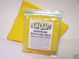 PROFESSIONAL 8MM FILM CLEANING/LUBRICATING CLOTH (NEW)