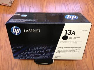 Genuine HP Q2613A 13A Blk Toner HP LaserJet 1300 printer NEW NIB