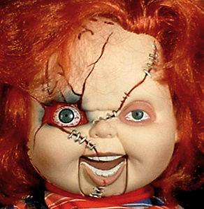Chucky Horror Doll Ventriloquist Dummy puppet figure OOAK Childs play 
