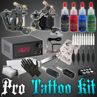 Newly listed NEW Pro Tattoo Machine Kit Digital Power Supply 2 Gun 50 