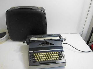 ADLER SATELLITE PORTABLE ELECTRIC TYPEWRITER WITH CARRY CASE