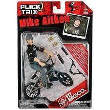 Flick Trix Mike Aitken Action Figure with Bike Fit Bikeco. NIP