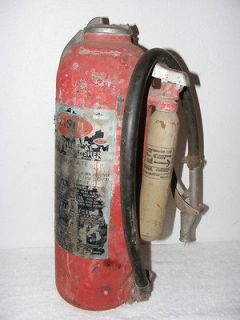 Antique Vintage Dugas Ansul Dry Chemical fire extinguisher & Cartridge 