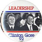 Rare Official Illinois Gore Lieberman Jugate Button