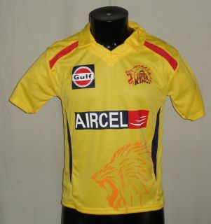 IPL Chennai Super Kings 2012 Jersey / Shirt, India, CSK, Cricket