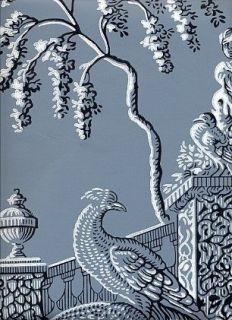 Historic Repro Wallpaper 1750 Oriental Chinoiserie #2